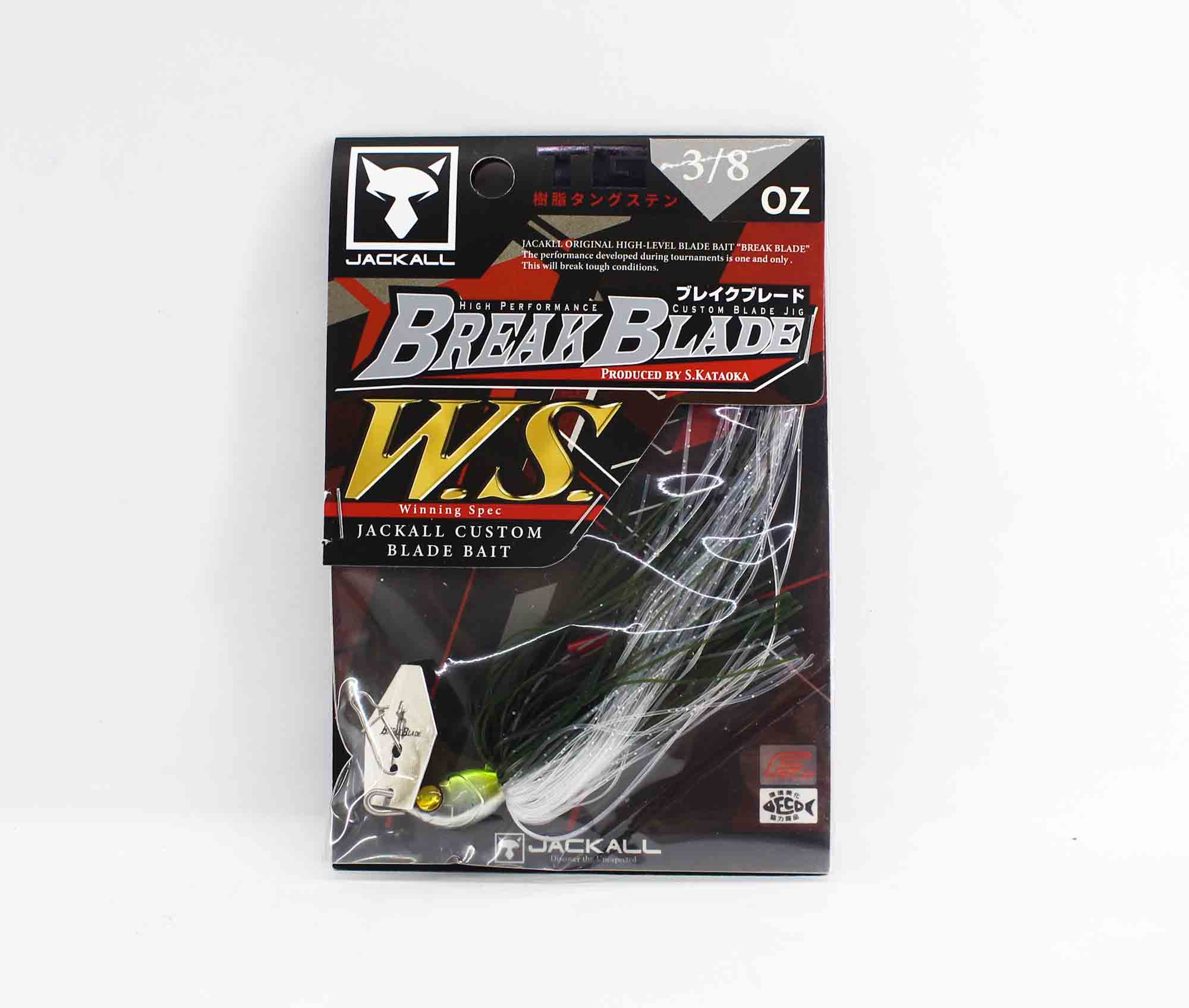 

Jackall Break B WS Джиг 3/8 унции Тонущая Приманка Wakaayu (1644)