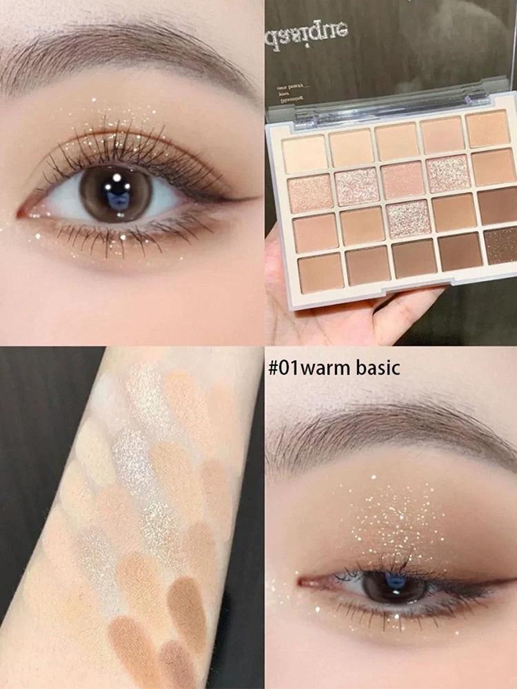 Eyeshadow Palette for Makeup Artists, New Spring Product, Capel Cool and Warm Tone Nude Makeup, Creating a Mood, All-In-One Solution by Dai Xi Ke