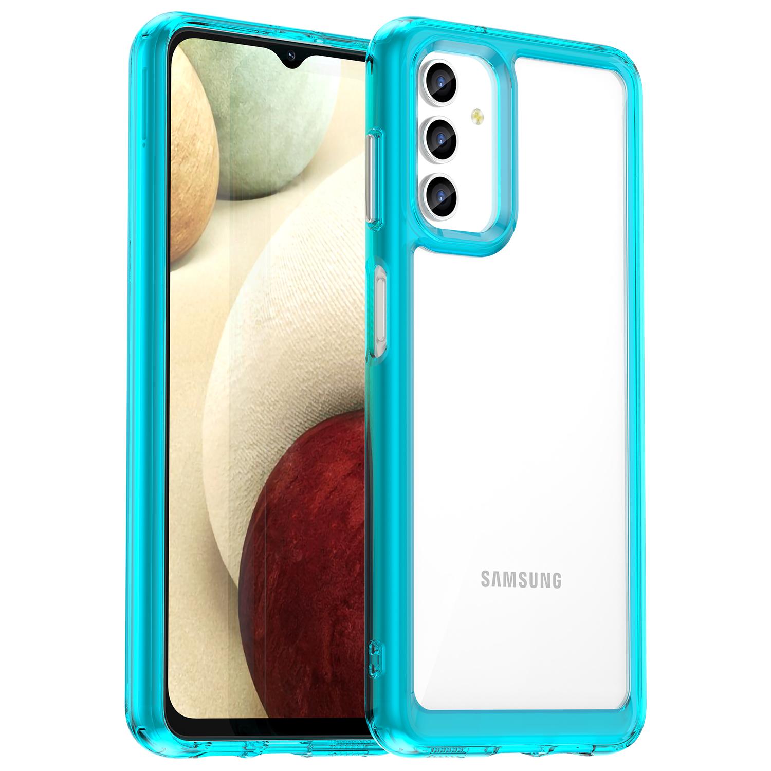 Для Samsung Galaxy A04s Прозрачный чехол Для Samsung Galaxy A04s Чехол Funda Жесткий полупрозрачный бампер для телефона Для Samsung A04s For Samsung A04s