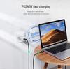 USB4 Thunderbolt 4 High-Definition 8K Kabel, 40G Datenübertragung, 240W Dual Typ-C, Versilbertes Koaxialkabel