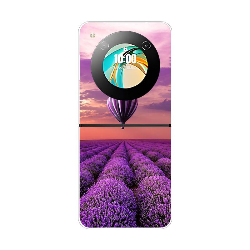 Pevný PC kryt pre ZTE Nubia Flip 2 Nárazuvzdorné puzdrá na telefón pre ZTE Libero Flip 2 5G Zadný priehľadný kryt Flip2 Coque Funda