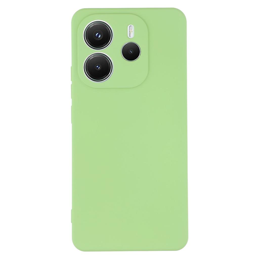 For Xiaomi Redmi Note 14 4G (163.25mm) Case TPU Back Soft Anti-Scratch Fiber Lining Phone Cover