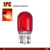 1pcs T20 7440/7443 Signal Light 12V21W Clear Glass DRL Daytime Running Lights Turn Stop Signal Brake Tail Light Bulbs