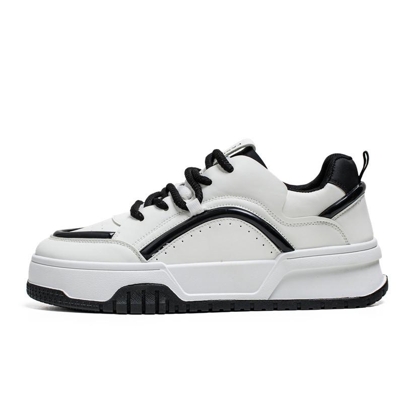 Men's shoes autumn original niche versatile casual board shoes student running sports thick sole heightening non-slip small white tide shoes