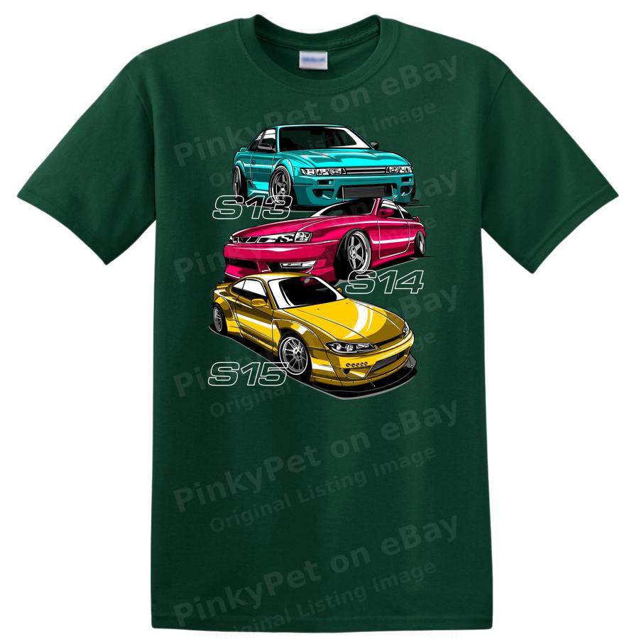 Car Enthusiast T Shirt Cool Racing Cars Graphic Design Tee 76-80 Characters