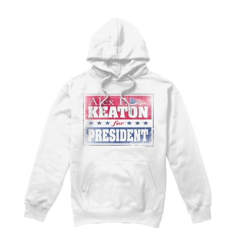 Family Ties Mens Alex for President Hoodie