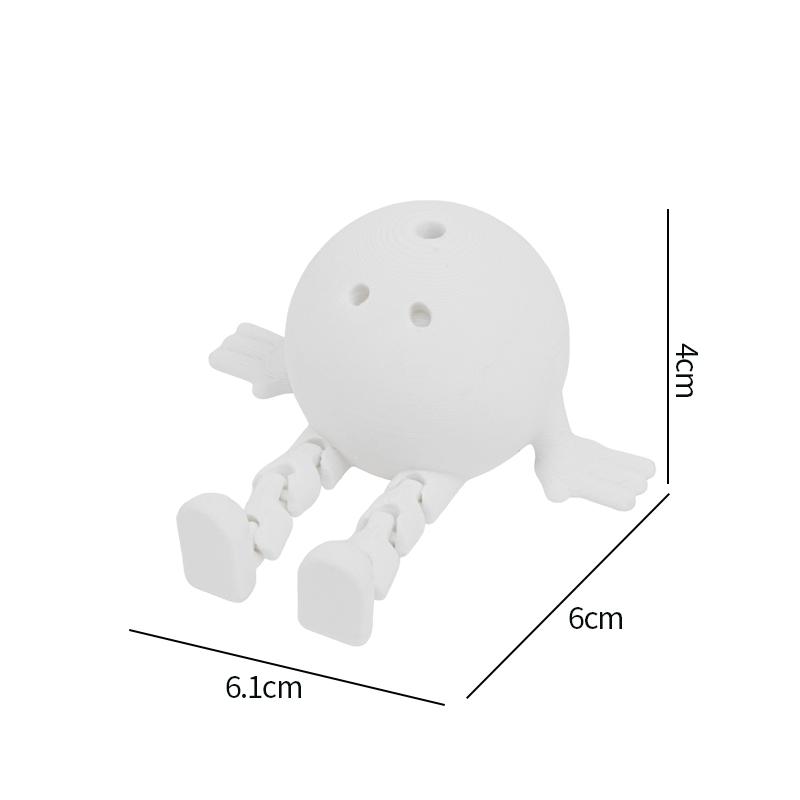 3D Printed Soccor 3D Printed Ball Ornament Desk Accessories Home Decor Soccer Game Gifts Funny Party Favors