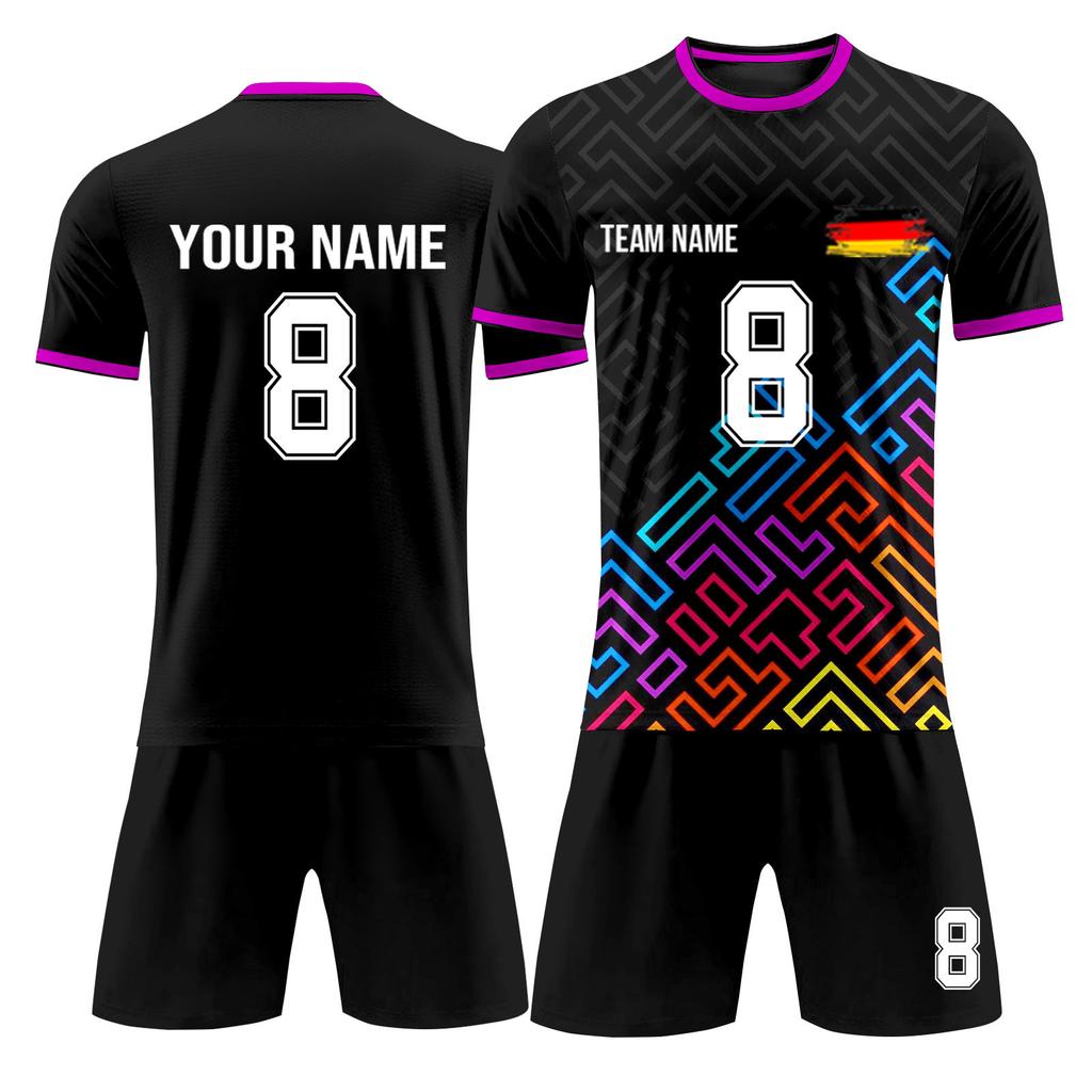 Customized Two-Piece Set Of Adult And Children'S Soccer