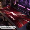 Large Mouse PadF1 Custom Name Text Personalized Desk Mat Non Slip Gaming Pad