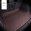 PU Leather Custom Car Trunk Mats for Mercedes W177 A W169 W176 B W246 W245 W247 Interior Details Car Accessories All Models