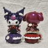 Best Seller  Botanical Rose Series - Kuromi & My Melody Large Collectible Figures | Premium Gifts for Her, Home/Eco Decor