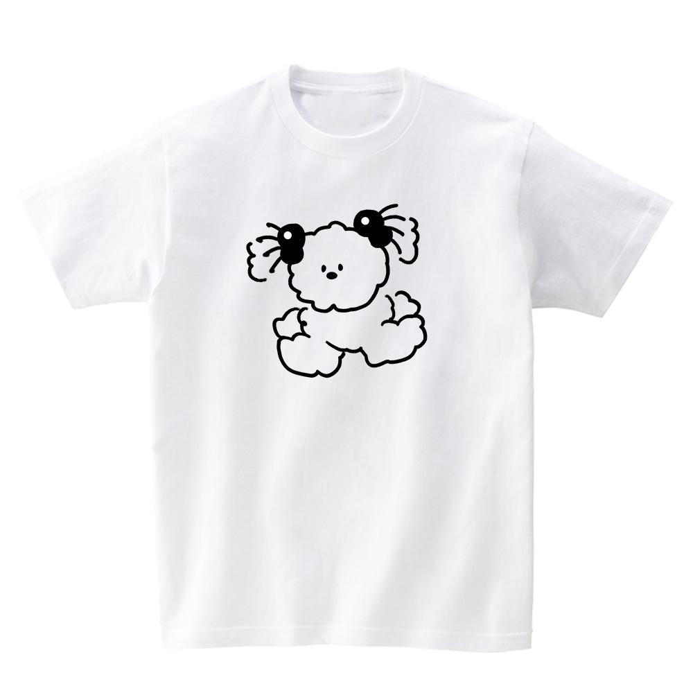 AWESOMEUS A Dog With Pigtails T-Shirts_4Color
