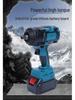 850N Brushless Multifunction Electric Impact Wrench with Lithium Battery for Auto Repair & Scaffolding