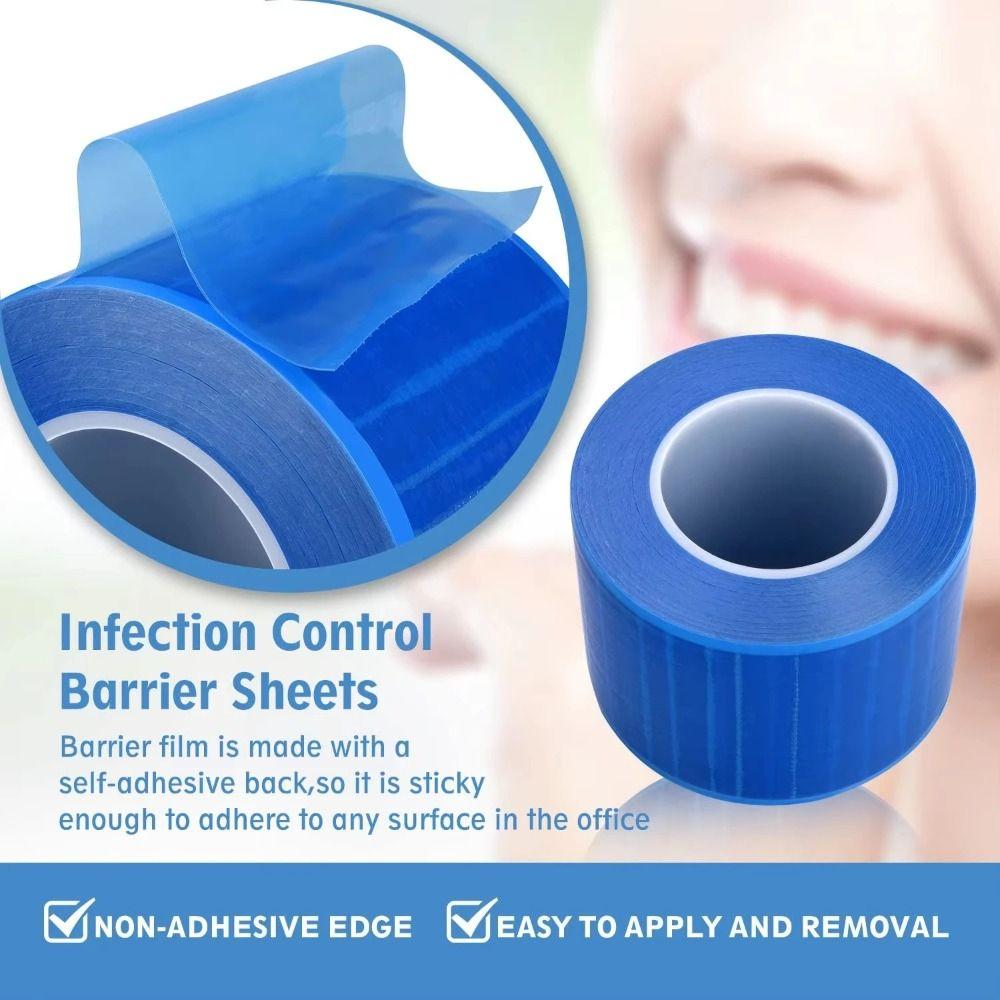 1200Pcs/roll Waterproof Dental Barrier Film Plastic Oral Isolation Membrane  Tattoo Accessory