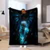 classic game World of Warcraft Frozen Throne blanket Soft and portable four season home bed, sofa blanket, office travel, lunch break, warm blanket Y7