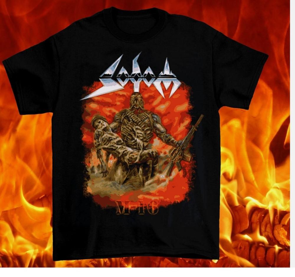 SODOM - M-16 schwarz Classic Short Sleeve All size Gift Shirt AC406 Unisex T-Shirt XL