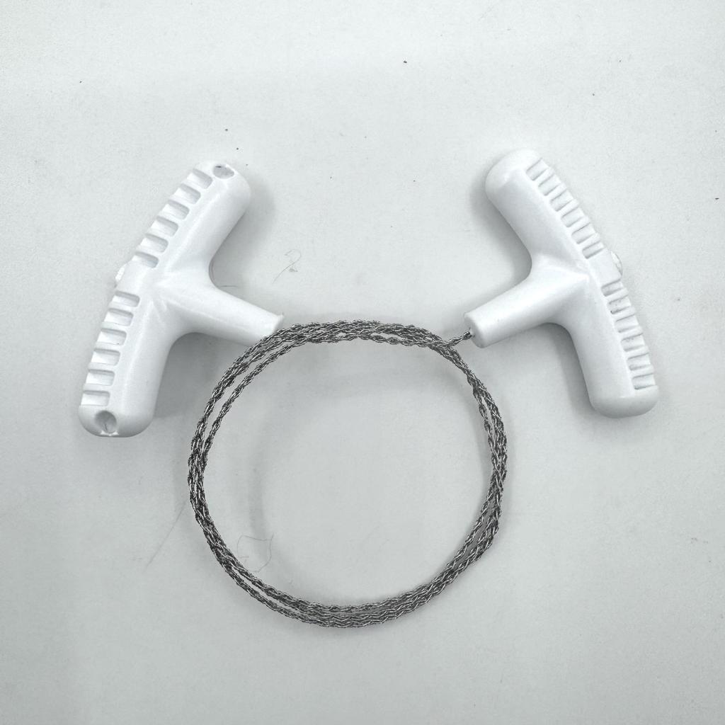 Mini Pocket Survival and Camping Wire Saw with Outdoor PP Handle and Stainless Steel for Aquatic Plants