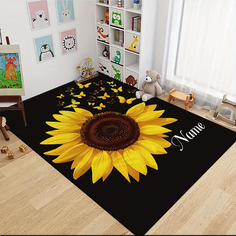 Custom Name Pacers Basketball Legacy Carpet Rug Customizable Soft Washable Anti-Slip Home Living Room Sofa Mats Personalized Rug. 0909295