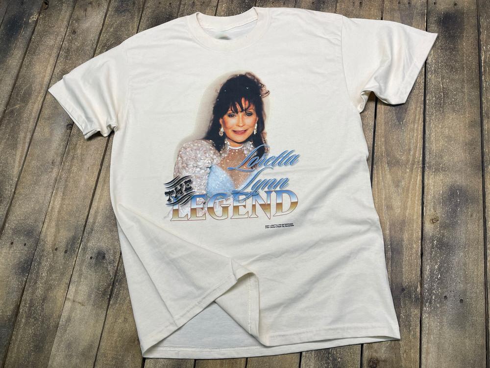 Vintage Loretta Lynn Legend Tour Tshirt All Size S to 5XL NZL056  Unisex T-Shirt M