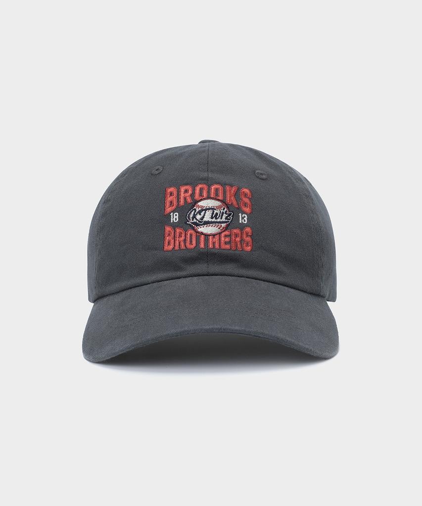 BROOKS BROTHERS Bb X Kt Wiz Kappe (Holzkohle) (Bbacmbf532)