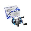 New Mini Winter Ice Fishing Wheel Double Rocker Arm Metal Main Body with Line Ice Pole Drum Bait Runner Fishing Reel Cast Drum Wheel