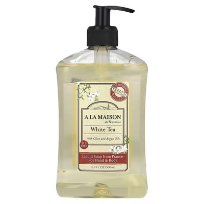 Hand & Body Liquid Soap, White Tea Scent, 500Ml(16.9Fl Oz)