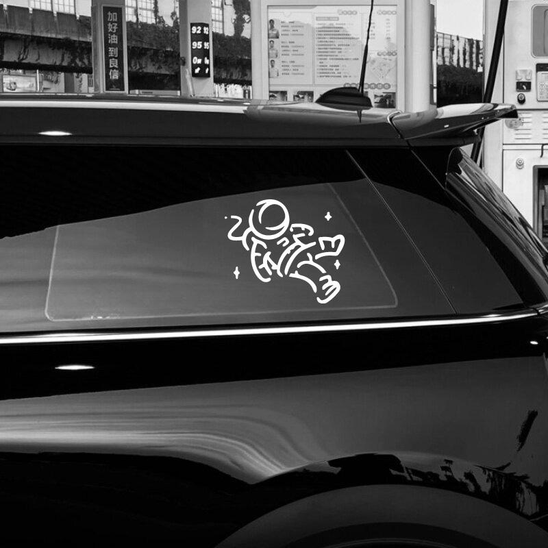 THE  falling Cute little spaceman stickers .Add a Touch of Space Magic to Your Car with Stylish Car Accessories.