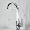 Kitchen Sink Faucet Household Splash-proof Boosting Hot And Cold Faucet Hot And Cold Vegetable Wash Basin Dishwashing Pool Sink