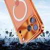 Luxury Metal Magnetic Phone Case For iPhone 17 16 15 14 13 12 Pro Max For Magsafe Wireless Charging Full Lens Protection Shockproof Cover