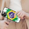 Brazil Brazilian Brasil Flag Vintage Magnetic Phone Case For APPLE iPhone 17 Air 16 14 13 12 Pro Max 15 Plus Wireless MagSafe