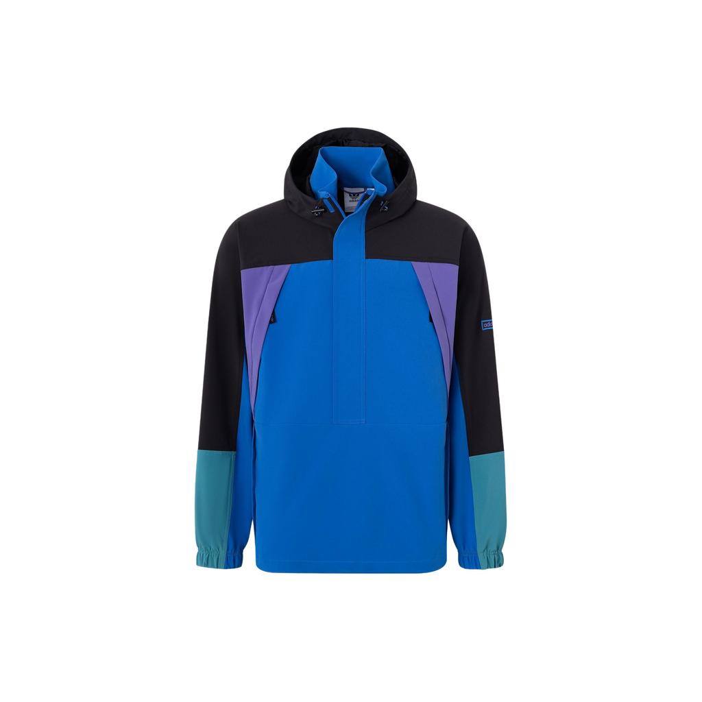 adidas Originals Color Block Anorak Blue JF2854