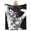 Funny Madonna Music Singer Blanket Soft Fleece Relax Throw Blanket Machine Washable