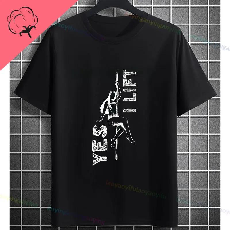 This Runs On Jesus  Pole Dance Graphic Tshirt Cotton Casual Shortsleeve Horror Style Tshirt Perfect Gift For Dance Lovers