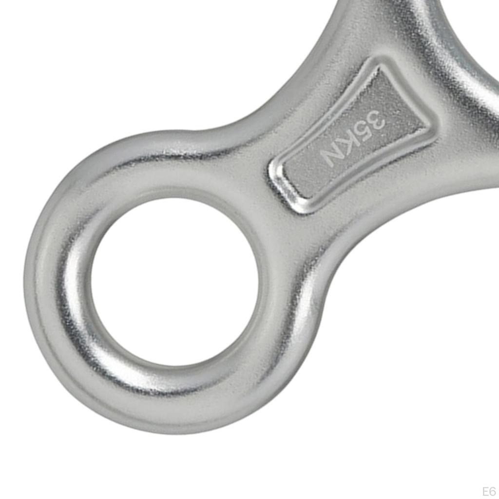 Descender Rappelling Gear Belaying Rock Climbing High Strength