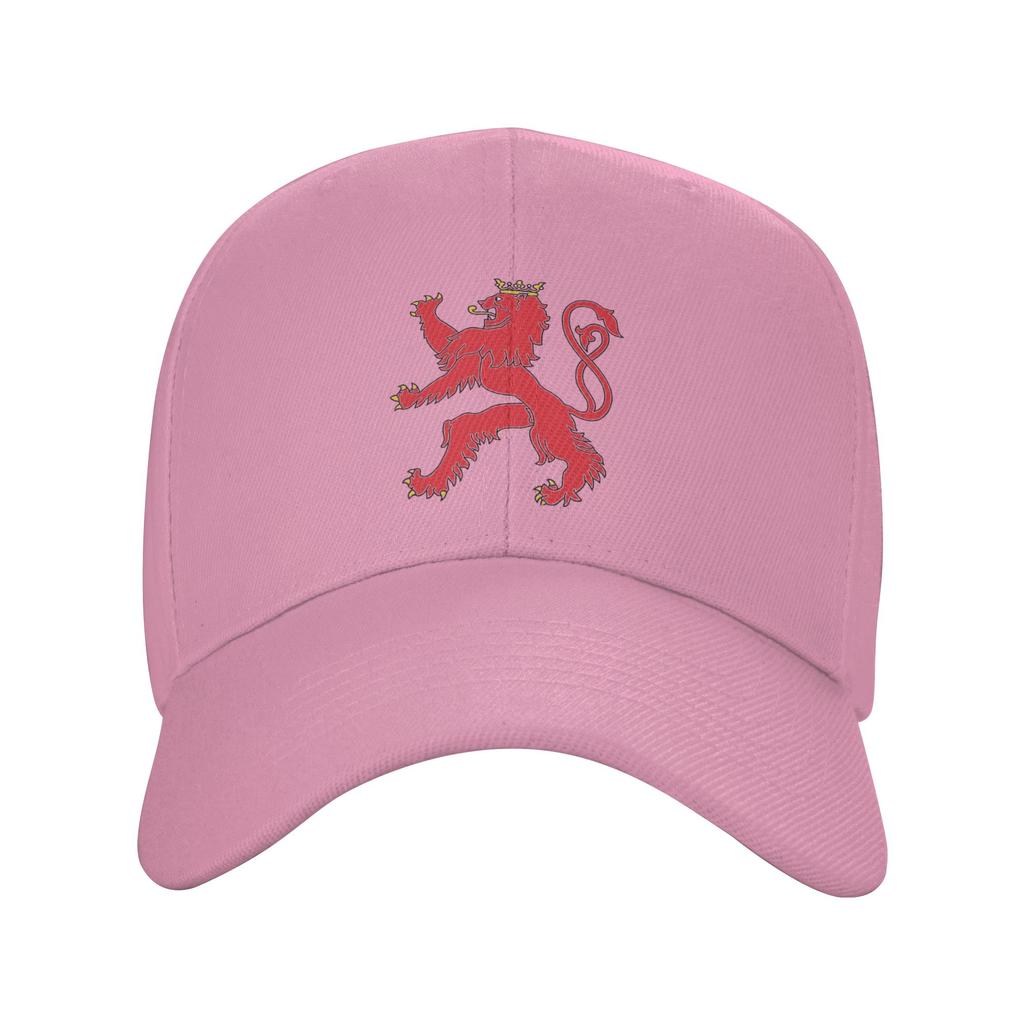 Roude Liw Red Lion Casual Baseball Cap Spring Trucker Hat Sunscreen Hunting Camping Hip Hop Hats Unisex Women Baseball Caps