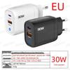 TYPE-C & USB Multi-Port Charger, QC12W Fast Charge, PD30W Mobile Charger, Full Protocol Support
