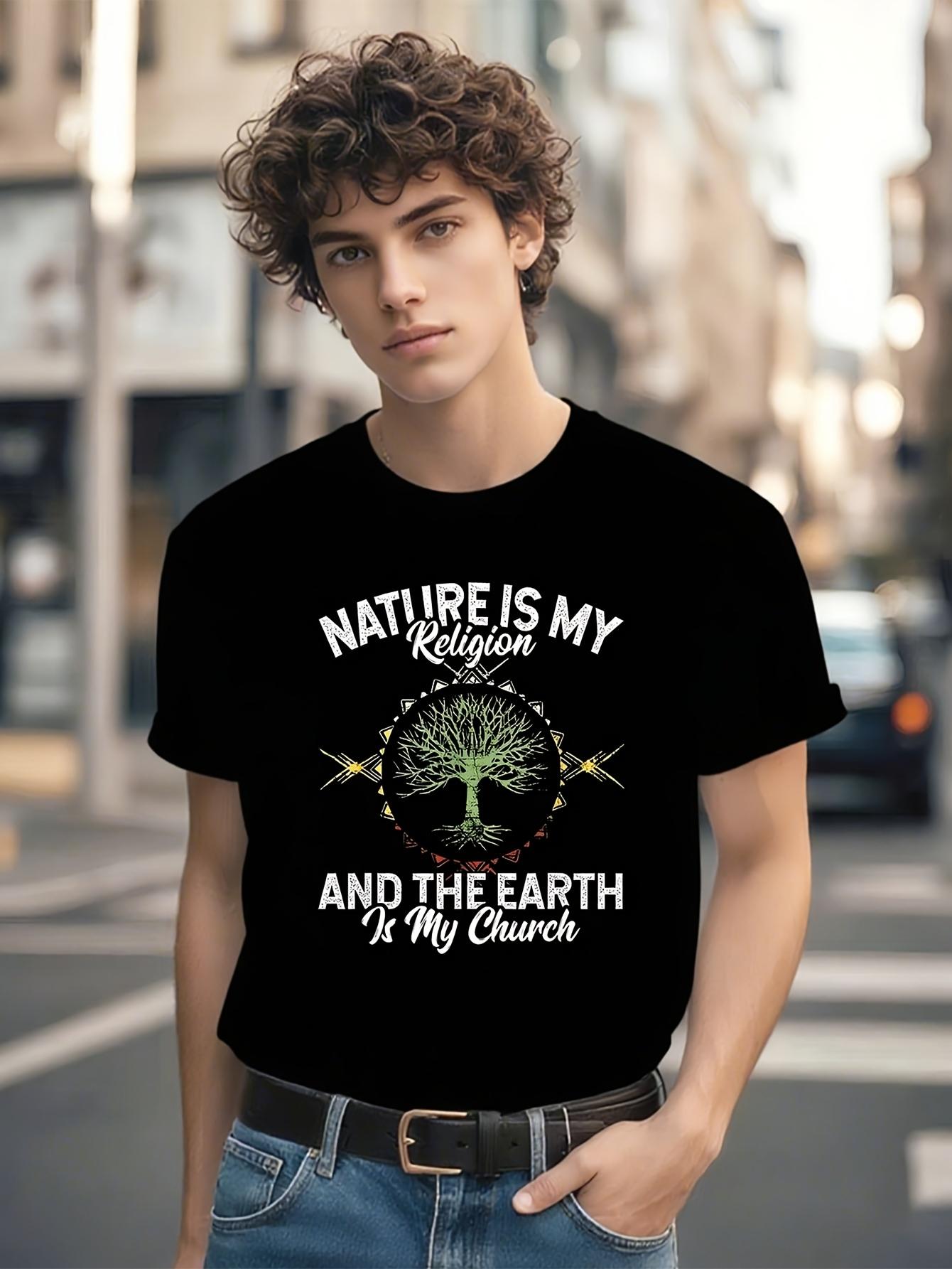 Graphic Tshirt Graphic Tshirt - Nature Is My Religion Ear... XL