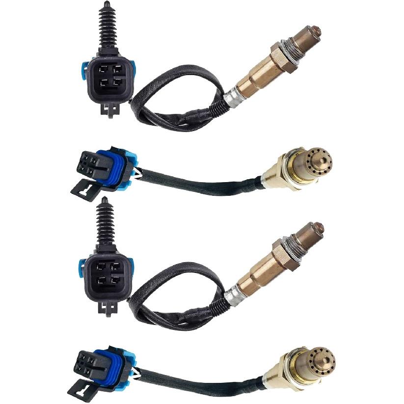 

2 Pairs Upstream and Downstream Oxygen Sensors Compatible with Cadillac Cts 2011-2008,Srx 2009-2007,Sts 2011-2008,Replaces#234-4819 234-4818,Set of