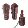 Medieval Retro Embossed Sword Belt Pouch Viking Style Arm Guards Knight Costume Cosplay Anime Accessories