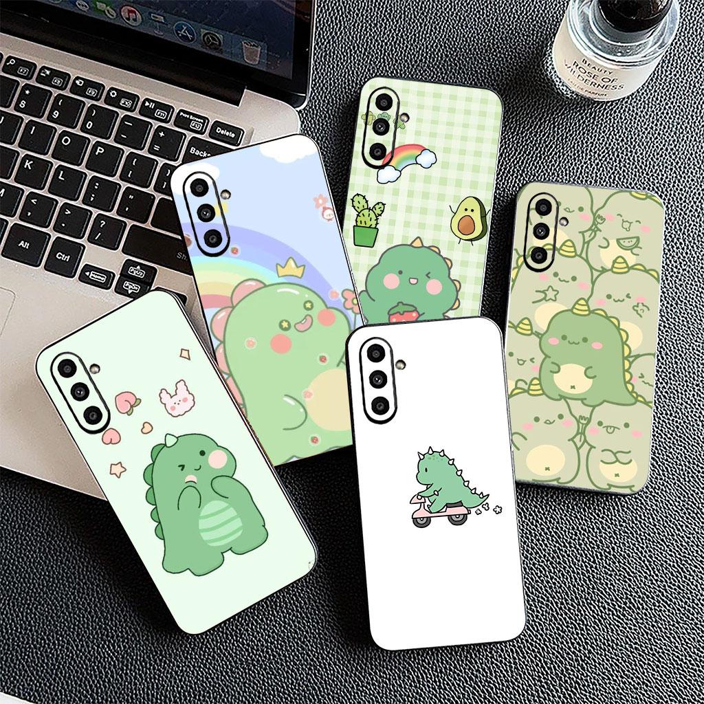 Phone Cover for Samsung Galaxy S22 S21 S20 FE Ultra Plus A07 A17 A15 A16 A25 A57 A37 Soft Silicone Case Wallpaper Dinosaurs