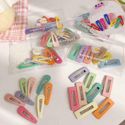 Charming Simple 8PCS Hairpins Hair Accessories Women Girls Hair Clips Cute
