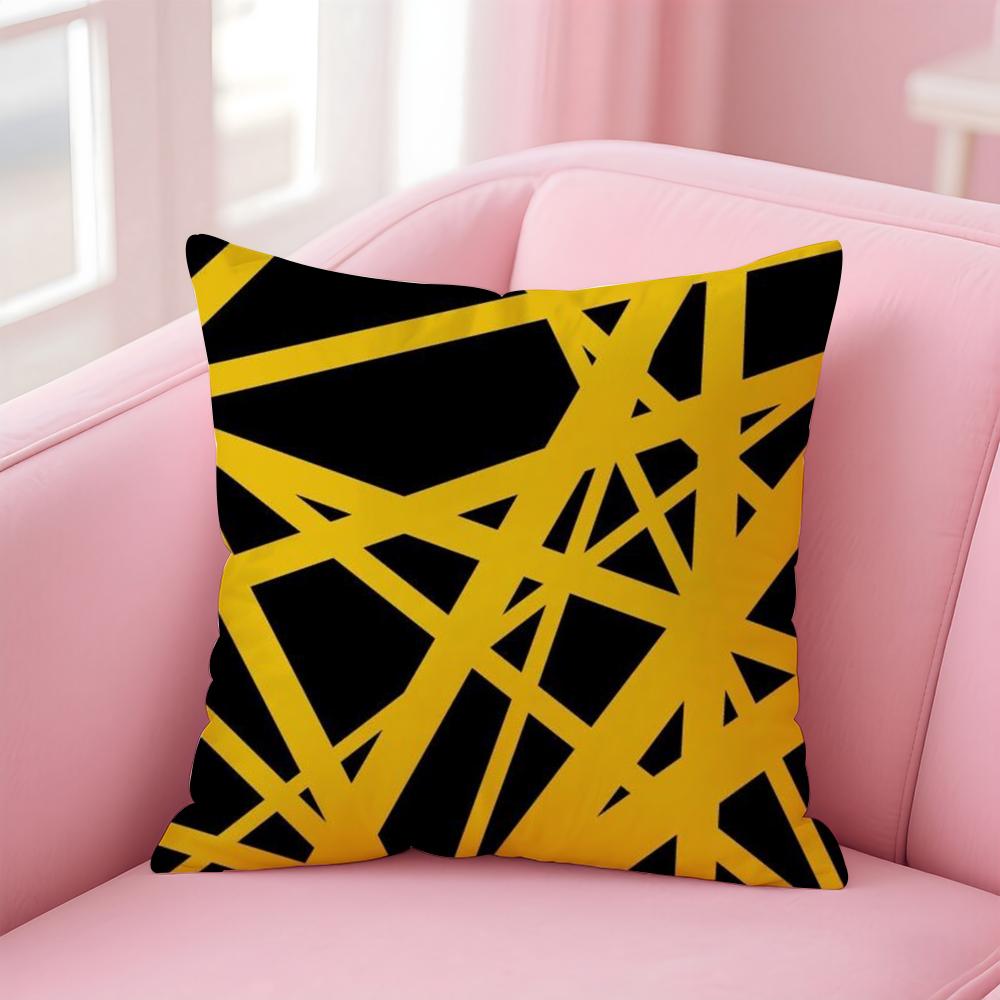 Cool Band V-Van HalenS Cushion Cover Comfortable Reversible Pillow Cover Ideal for Car Sofa Bedroom & Beyond