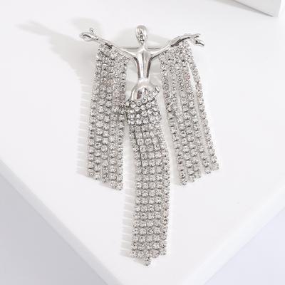 Moda Broş, Elmas İşlemeli Broş, Takım Elbise Broşu, Aksesuarlar