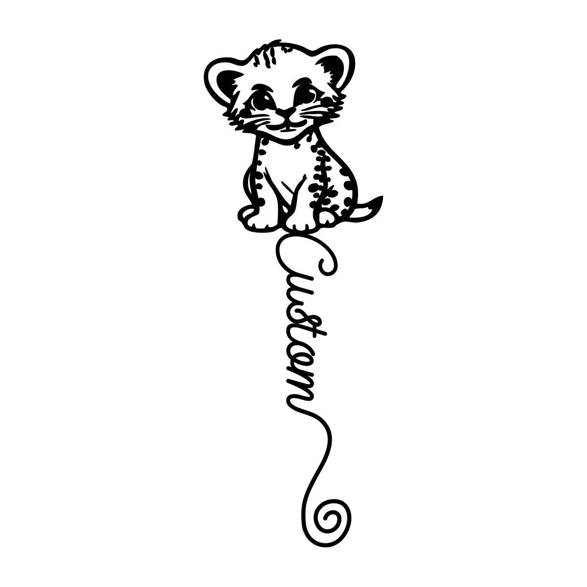 

Cat Bookmark Hollowed Out Design, Metal Page Markers for Book Lovers, Unique Gift for Readers Teachers Students