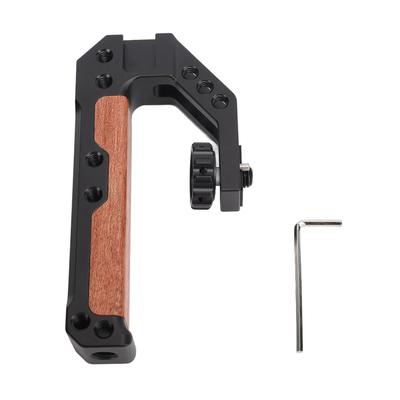 Empuñadura Superior para Cámara 14 pulgadas 38 pulgadas 3 Puertos de Zapata Fría Jaulas de Cámara de Aluminio Empuñaduras para Cámara DSLR
