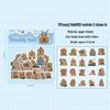 Capybara Paradise Cartoon Sticker Pack: Cute Journaling Stickers for Kids and Girls