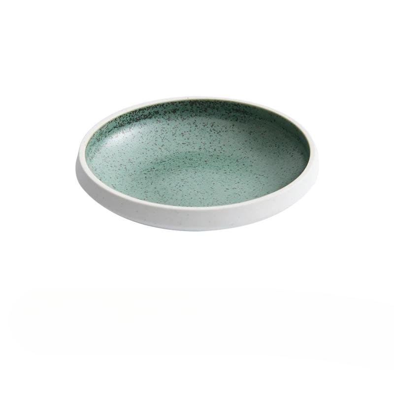 

Креативная Изысканная Керамическая Соусница Высококлассная Тарелка для Западной Еды в Японском Стиле Бытовая Тарелка для Закусок el Специальная Посуда