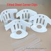 Invisible Bed Sheet & Duvet Clips: Needle-Free, Anti-Shift Fasteners