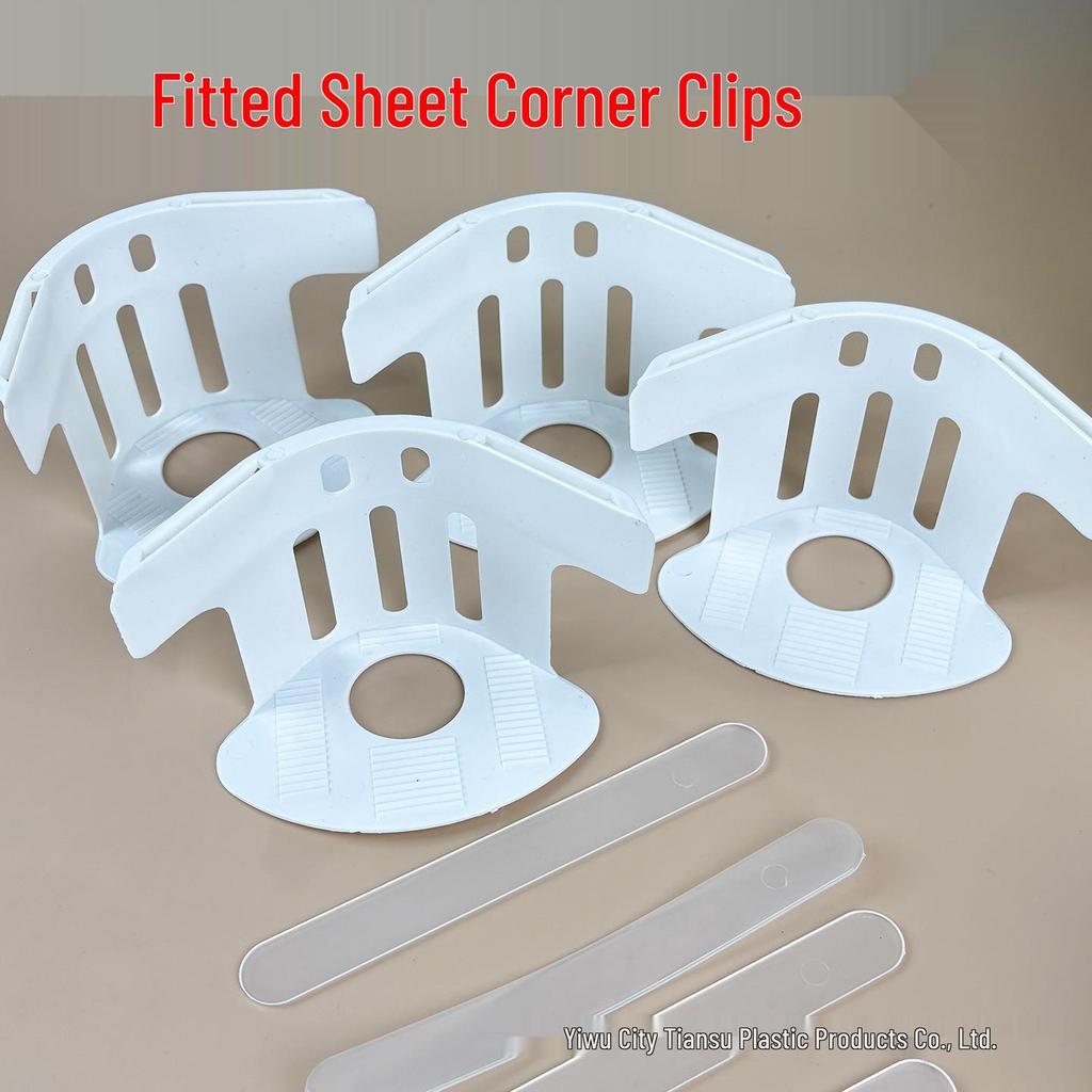 Invisible Bed Sheet & Duvet Clips: Needle-Free, Anti-Shift Fasteners