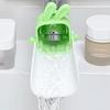 U-Shaped Faucet Extender with Cute Bunny Design - Durable Polyester Kitchen Sink Faucet Extender.